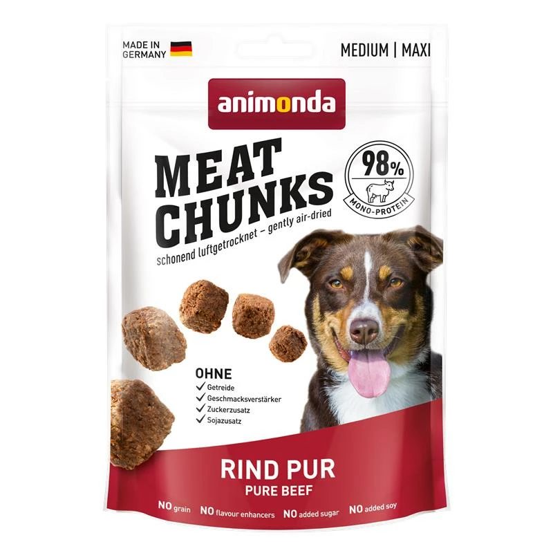 Animonda Dog Snack Meat Chunks Rind Pur | 6x 80g 1 Animonda Dog Snack Meat Chunks Rind Pur | 6x 80g