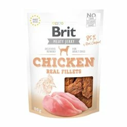 Brit Dog Snack Meaty Jerky Chicken Fillets | 12x 80g