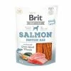 Brit Dog Snack Meaty Jerky Salmon Protein Bar | 12x 80g