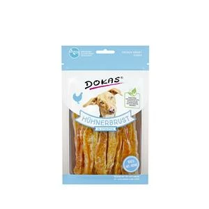 Dokas Snack Hühnerbrust In Streifen | 11x 70g Hundesnack 1 Dokas Snack Hühnerbrust In Streifen | 11x 70g Hundesnack
