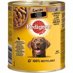 Pedigree Cuisine In Sauce Kaninchen & Karotten | 12x 800g