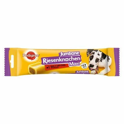 Pedigree Riesenknochen Maxi Mit Rind & Geflügel | 12x 180g Hundesnack 1 Pedigree Riesenknochen Maxi Mit Rind & Geflügel | 12x 180g Hundesnack