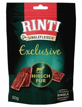 Rinti Exclusive Snack Hirsch | 12 X 50g Hundesnack 1 Rinti Exclusive Snack Hirsch | 12 X 50g Hundesnack