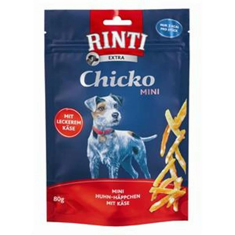 Rinti Chicko Mini Huhn & Käse | 12x 80g Hundesnack 1 Rinti Chicko Mini Huhn & Käse | 12x 80g Hundesnack
