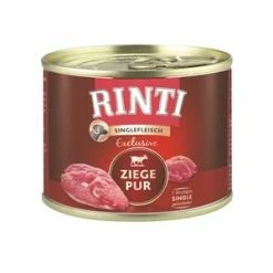 Rinti Singlefleisch Exclusive Ziege Pur | 12x 185g Hundefutter Nass