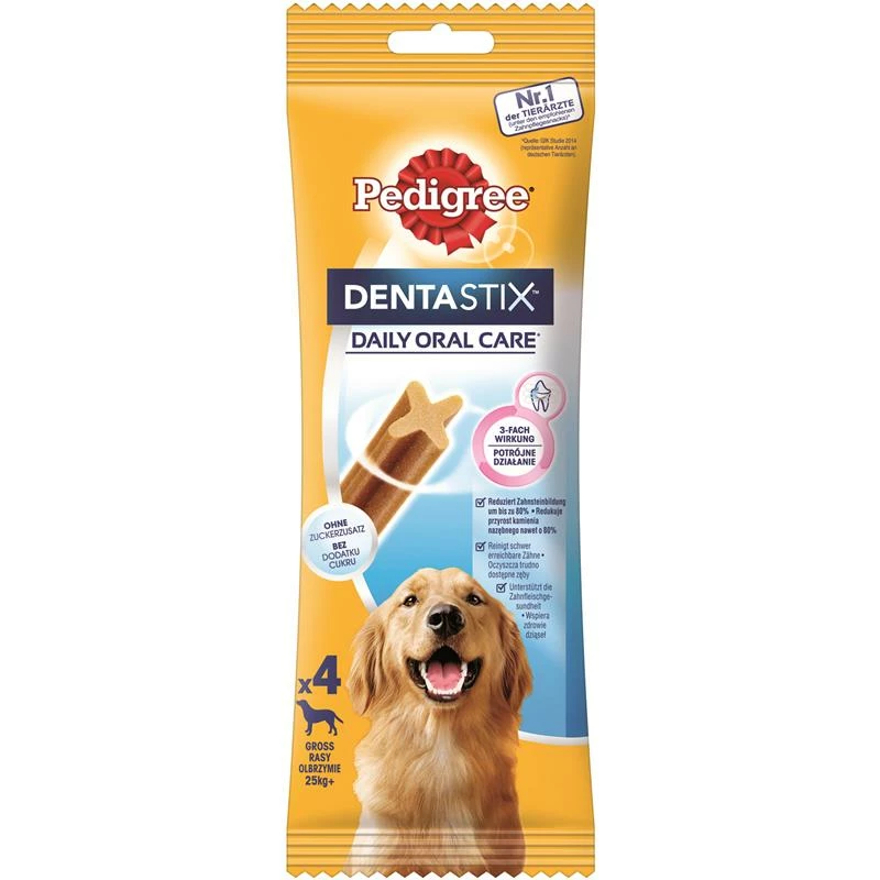 Pedigree Denta Stix Daily Care Für Große Hunde | 14x 4 Stück 1 Pedigree Denta Stix Daily Care Für Große Hunde | 14x 4 Stück