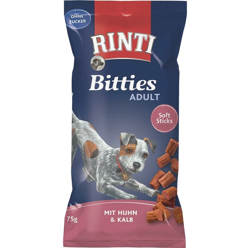 Rinti Extra Bitties Huhn & Kalb | 16 X 75g Hundesnack 1 Rinti Extra Bitties Huhn & Kalb | 16 X 75g Hundesnack