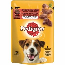 Pedigree PB Rind- & Lebermischung In Gelee | 24x 100g