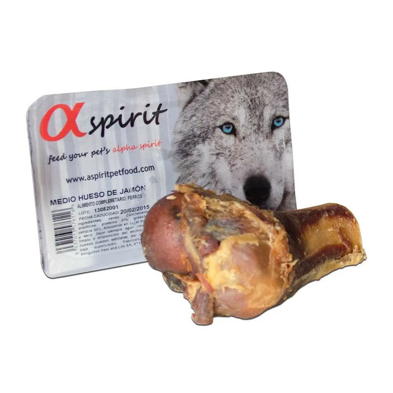 Alpha Spirit Schinkenknochen | 36 Stck Hundesnack 1 Alpha Spirit Schinkenknochen | 36 Stck Hundesnack