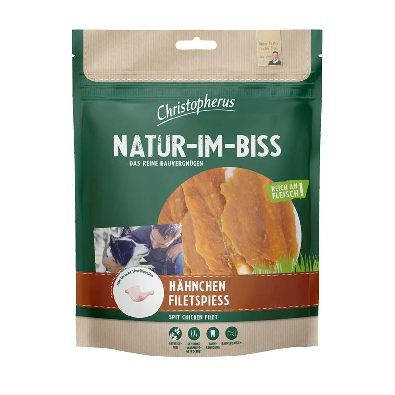 Christopherus Snack Hähnchenfiletspieß | 5x 300g Hundesnack 1 Christopherus Snack Hähnchenfiletspieß | 5x 300g Hundesnack