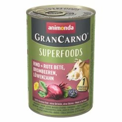 Animonda GranCarno Adult Superfood Rind & Rote Beete | 6x 400g