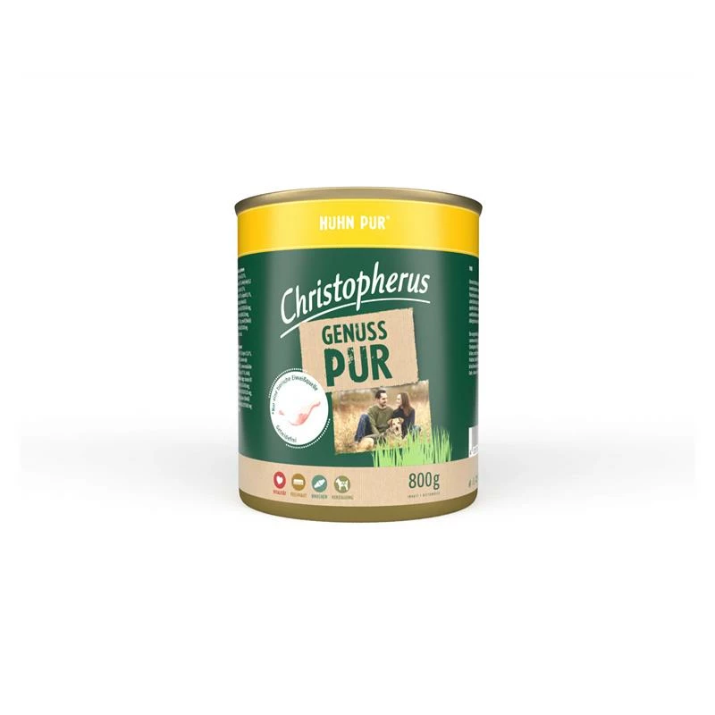 Allco Christopherus Pur Huhn | 6x 800g 1 Allco Christopherus Pur Huhn | 6x 800g