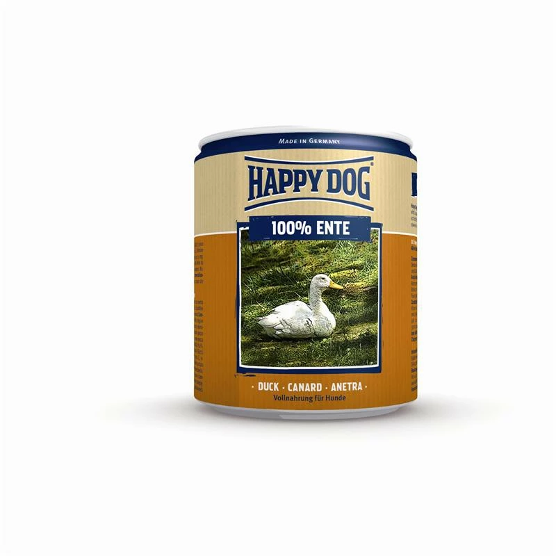 Happy Dog Ente Pur | 6x 400g Hundefutter Nass 1 Happy Dog Ente Pur | 6x 400g Hundefutter Nass