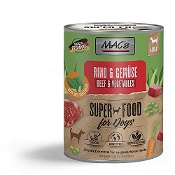 MACs Dog Nassfutter Rind & Gemüse | 6x800g 1 MACs Dog Nassfutter Rind & Gemüse | 6x800g