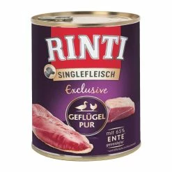 Rinti Singlefleisch Exclusive Geflügel Pur | 6x 800g