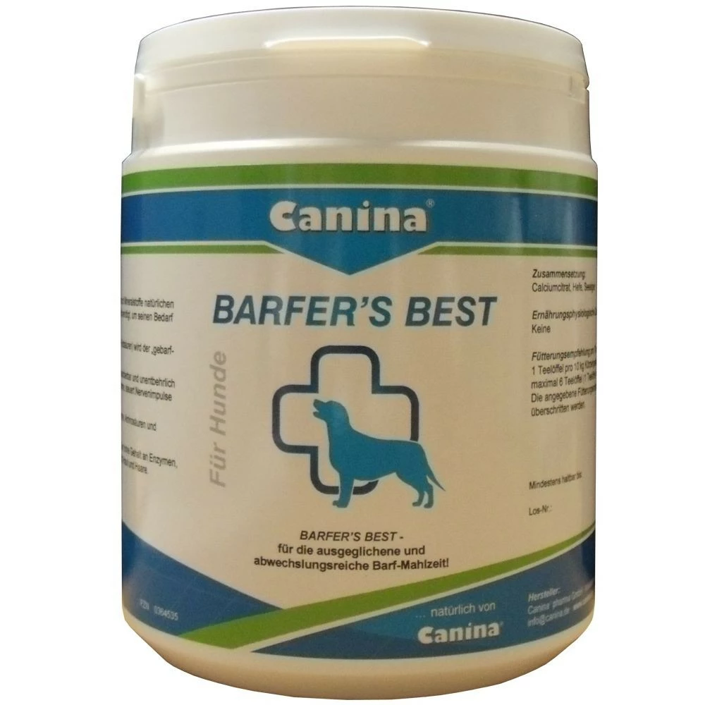 Canina Pharma Canina Barfers Best | 500g Zusatzfutter Beim Barfen 1 Canina Pharma Canina Barfers Best | 500g Zusatzfutter Beim Barfen