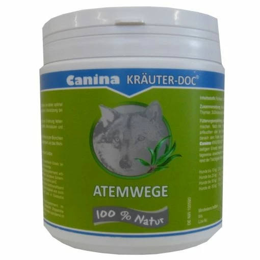 Canina Pharma KRÄUTER-DOC Atemwege | 300g Für Hunde -Hundetrockenfutter Geschäft 7516 4027565160013