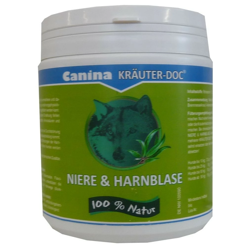 Canina Pharma KRÄUTER-DOC | 300g Niere & Harnblase 1 Canina Pharma KRÄUTER-DOC | 300g Niere & Harnblase
