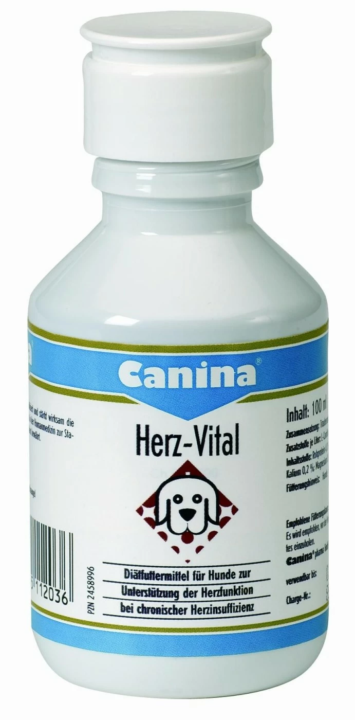 Canina Pharma Canina Herz-Vital | 100 Ml Hundezusatzfutter 1 Canina Pharma Canina Herz-Vital | 100 Ml Hundezusatzfutter