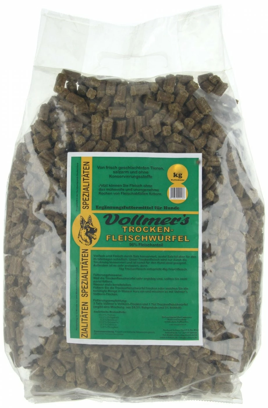 Vollmer´s Vollmer´s Trockenfleischwürfel | 5kg Hundefutter Trocken 1 Vollmer´s Vollmer´s Trockenfleischwürfel | 5kg Hundefutter Trocken