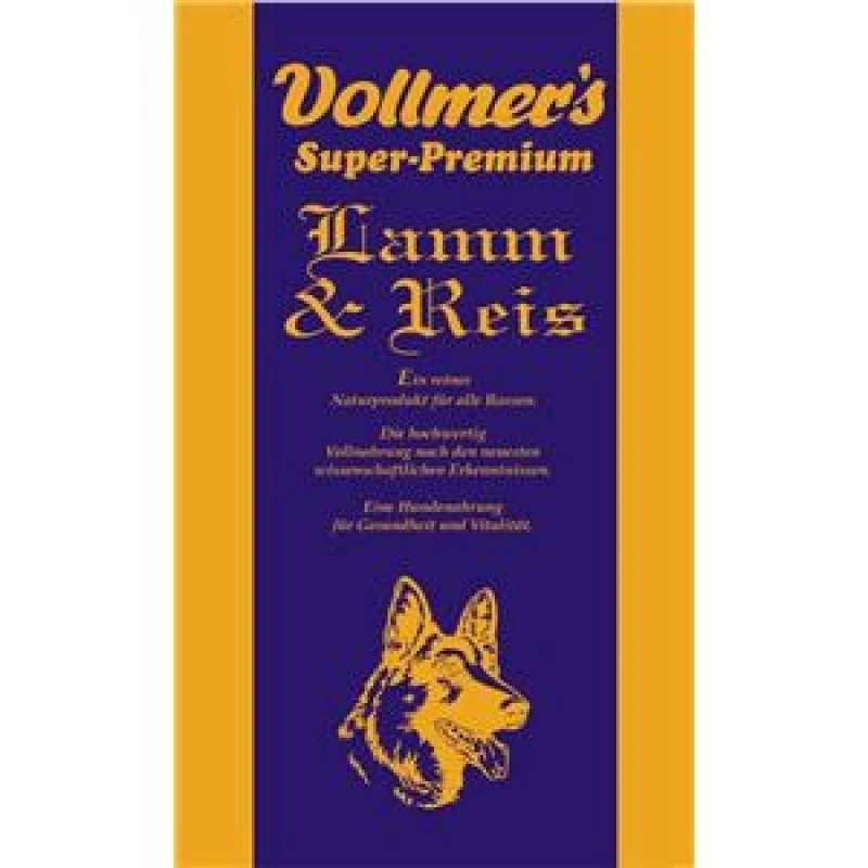 Vollmer´s Vollmer's Lamm & Reis | 15kg Hundefutter Trocken 1 Vollmer´s Vollmer's Lamm & Reis | 15kg Hundefutter Trocken