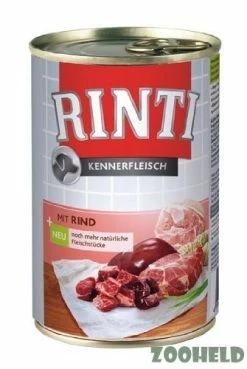 Rinti Pur Kennerfleisch Rind | 24x 400g Hundefutter