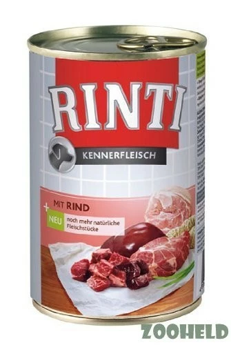 Rinti Pur Kennerfleisch Rind | 24x 400g Hundefutter 1 Rinti Pur Kennerfleisch Rind | 24x 400g Hundefutter