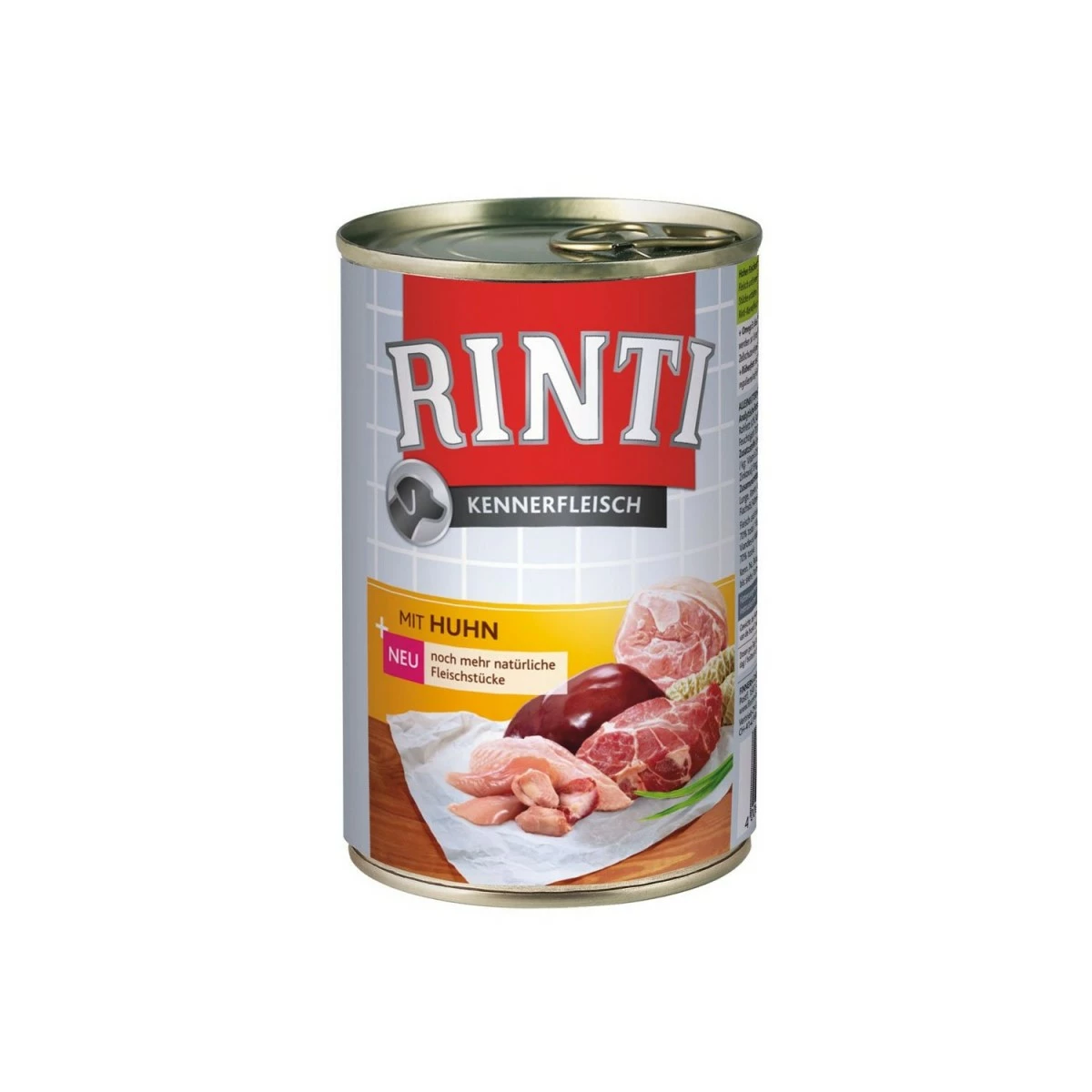 Rinti Pur Kennerfleisch Huhn | 24x 400g Hundefutter Nass 1 Rinti Pur Kennerfleisch Huhn | 24x 400g Hundefutter Nass