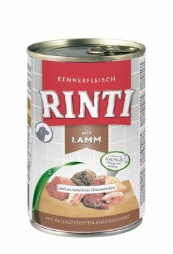 Rinti Pur Kennerfleisch Lamm | 24x 400g Hundefutter