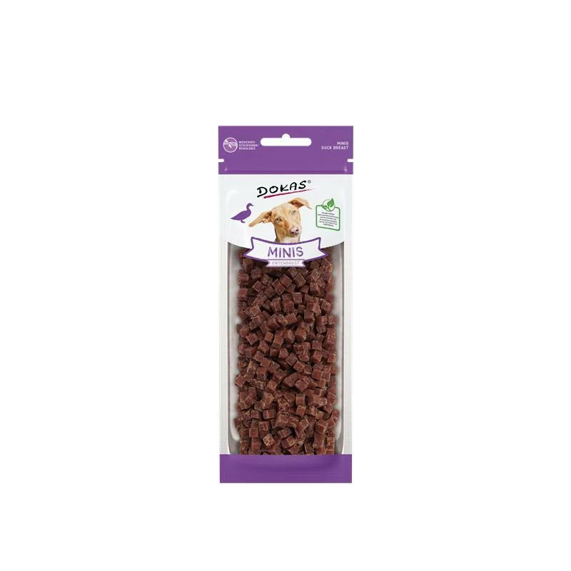 Dokas Dog Snack Minis Entenbrust | 9x70g 1 Dokas Dog Snack Minis Entenbrust | 9x70g