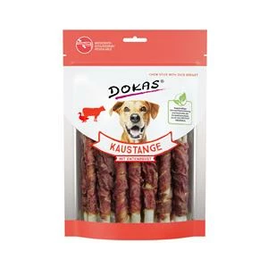 Dokas Hundekaustange Mit Entenbrust | 9x 200g Hundesnack 1 Dokas Hundekaustange Mit Entenbrust | 9x 200g Hundesnack