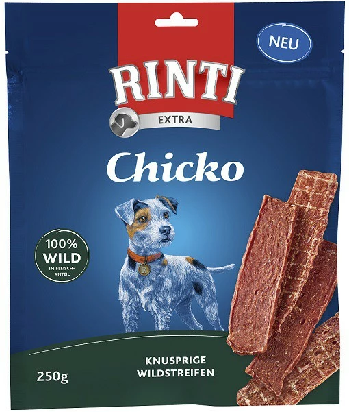 FINNERN Rinti Extra Chicko Wild | 9x 250g Hundesnack Vorratspack 1 FINNERN Rinti Extra Chicko Wild | 9x 250g Hundesnack Vorratspack