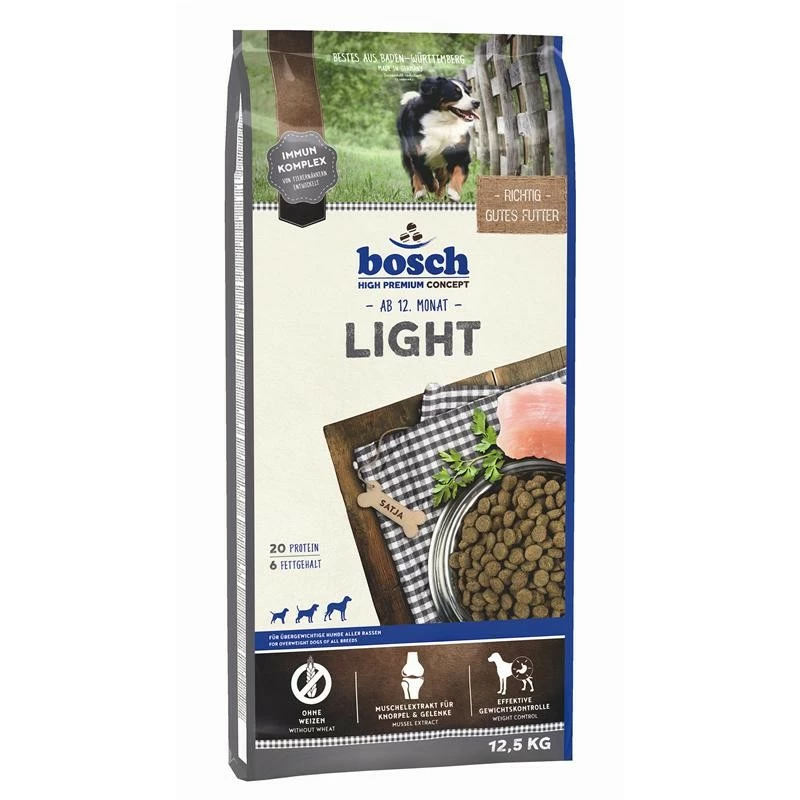 Bosch Light | 12,5kg Futter Für übergewichtige Hunde 1 Bosch Light | 12,5kg Futter Für übergewichtige Hunde