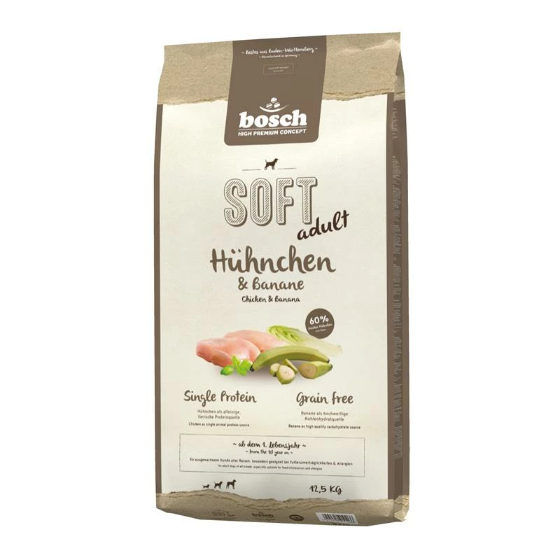 Bosch Soft Hühnchen & Banane | 12,5kg Hundefutter 1 Bosch Soft Hühnchen & Banane | 12,5kg Hundefutter