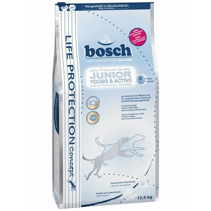 Bosch Young & Active | 12,5kg Hundefutter Zur Aufzucht 1 Bosch Young & Active | 12,5kg Hundefutter Zur Aufzucht