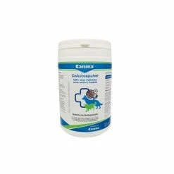 Canina Pharma Canina Cellulosepulver | 400g Ergänzungsfutter Für Hunde Und Katzen