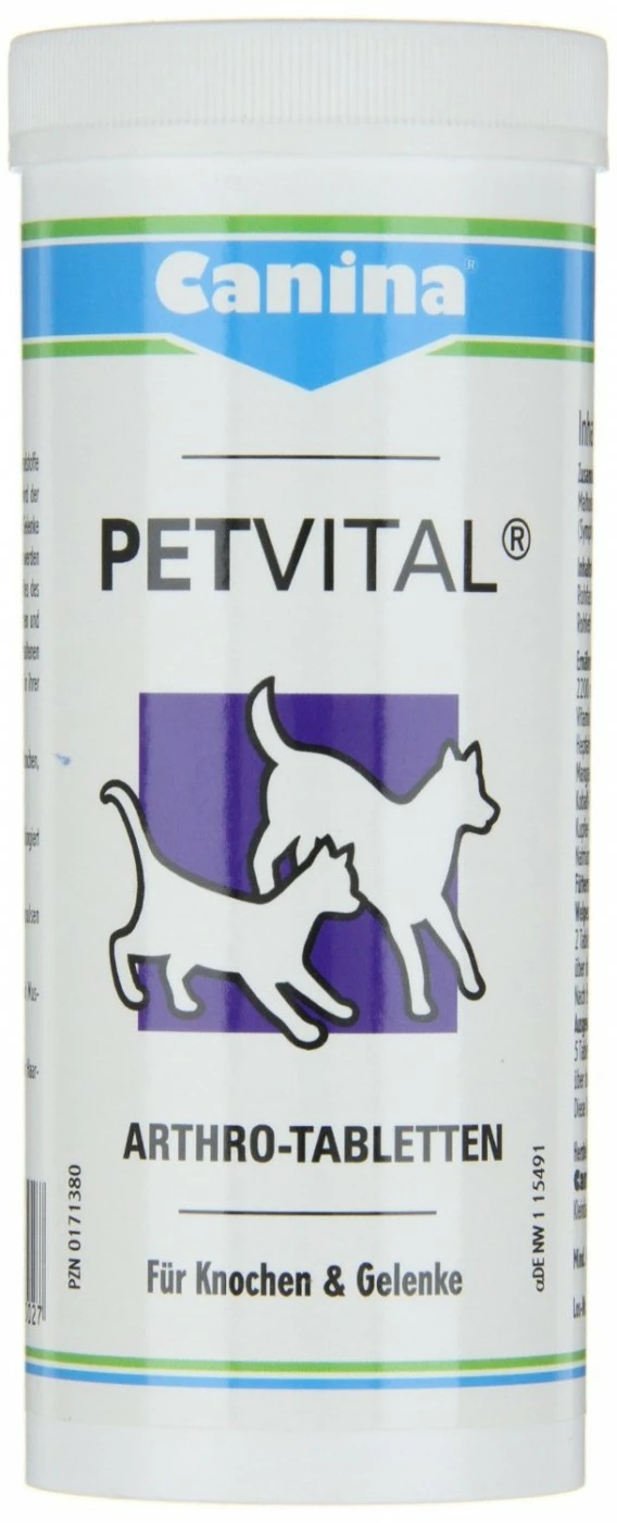 Canina Pharma PETVITAL Arthro-Tabletten | 180g Für Hunde 1 Canina Pharma PETVITAL Arthro-Tabletten | 180g Für Hunde