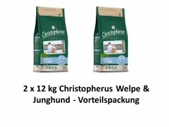 [Paket] Christopherus Welpe & Junghund | 2 X 12kg Welpenfutter Vorteilspack