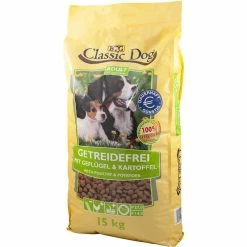 Classic Dog Geflügel & Kartoffel | 15kg Getreidefreies Hundefutter