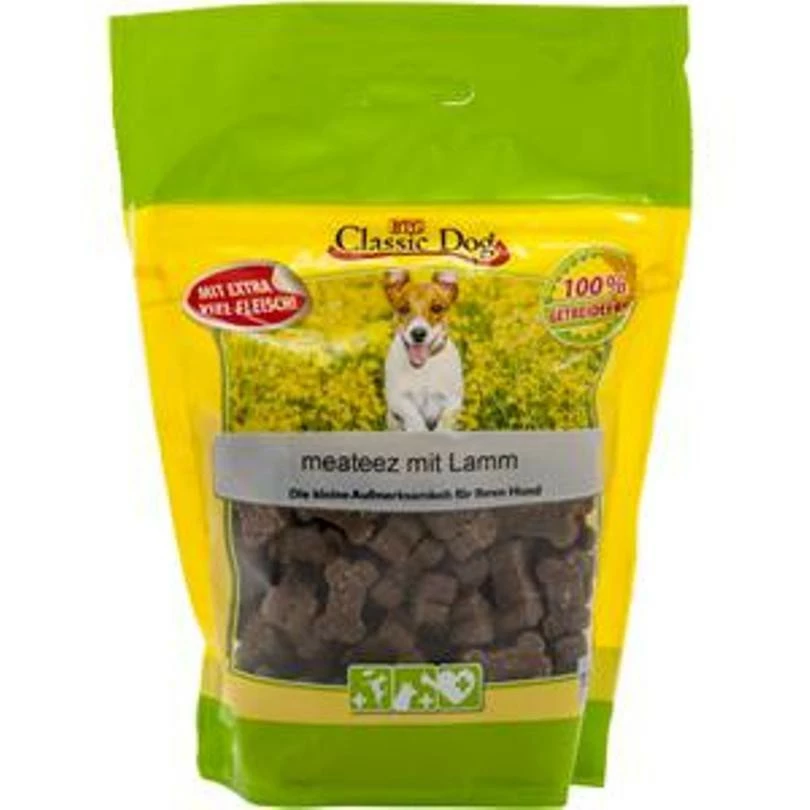 Classic Dog Meateez Mit Lamm | 12x 150g Hundesnack 1 Classic Dog Meateez Mit Lamm | 12x 150g Hundesnack