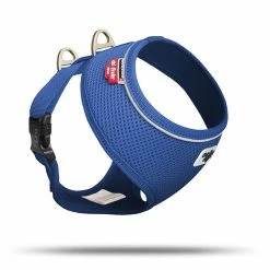 Curli Basic Geschirr Air-Mesh Blau | Gr. M Hundegeschirr