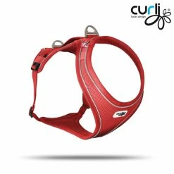 Curli Belka Comfort Rot | Gr. L Hundegeschirr