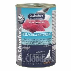DR. CLAUDERS Dr. Clauder Selected Meat Seelachs & Reis | 6x 400g Hundefutter
