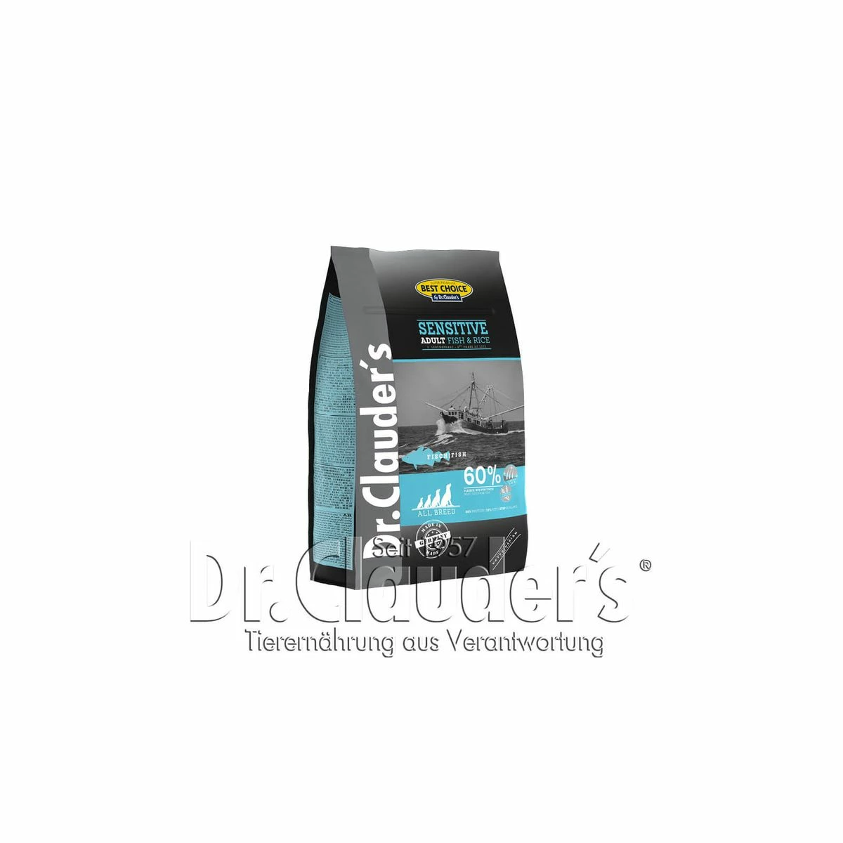 DR. CLAUDERS Dr.Clauders Best Choice Dog Fish & Rice | 4 Kg 1 DR. CLAUDERS Dr.Clauders Best Choice Dog Fish & Rice | 4 Kg