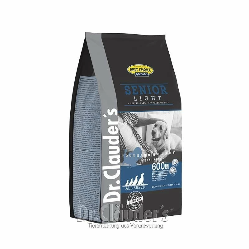 Dr. Clauders Best Choice Dog Senior Light | 12,5kg 1 Dr. Clauders Best Choice Dog Senior Light | 12,5kg