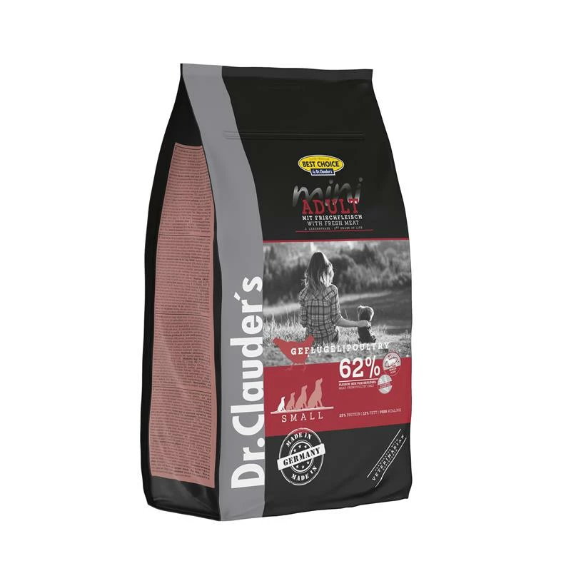 Dr. Clauders Best Choice Mini Adult Mit Frischfleisch | 2kg 1 Dr. Clauders Best Choice Mini Adult Mit Frischfleisch | 2kg