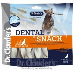 Dr. Clauders Dental Snack Ente Large Breed | 500g Hundesnack