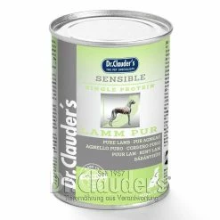 Dr. Clauders Selected Meat Sensible Lamm Pur | 6x 400g Hundefutter