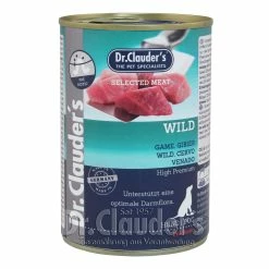 Dr. Clauders Selected Meat Wild | 6x 400g Hundefutter Nass