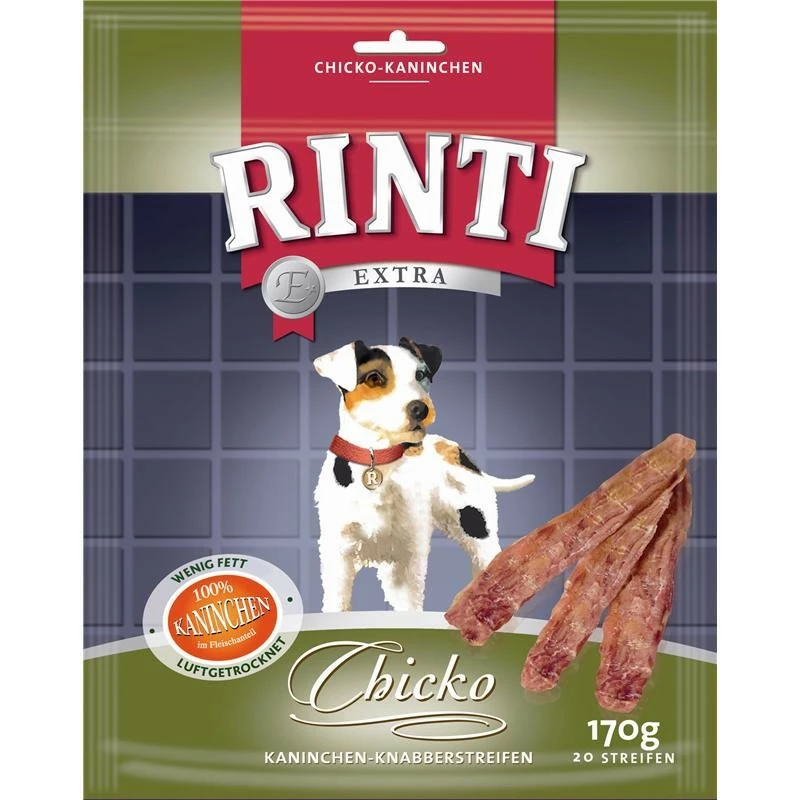 Rinti Extra Chicko Kaninchen | 9x 170g Hundesnack 1 Rinti Extra Chicko Kaninchen | 9x 170g Hundesnack